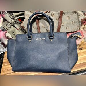 Michael Kors Blue Purse